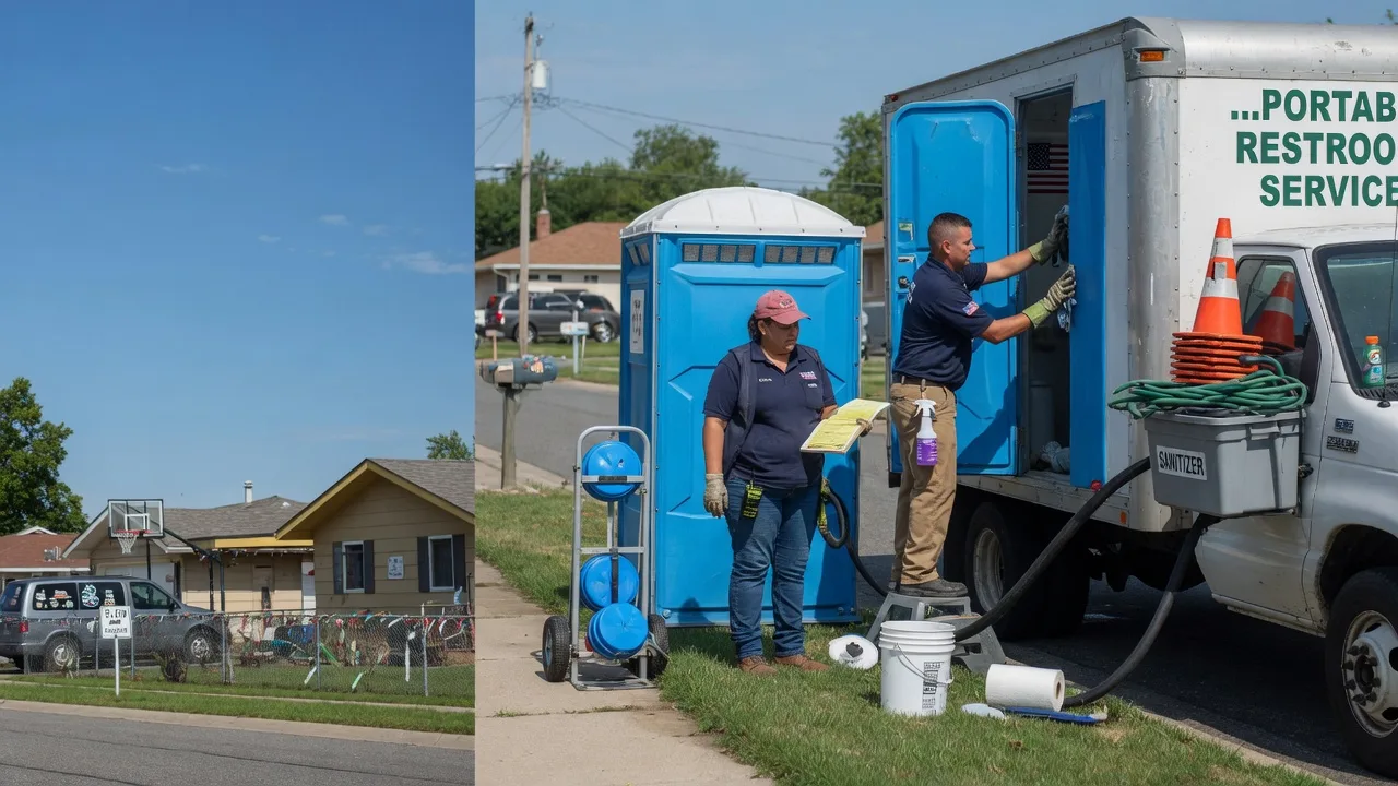 Portable Toilet Rental in Marshfield, MO near me